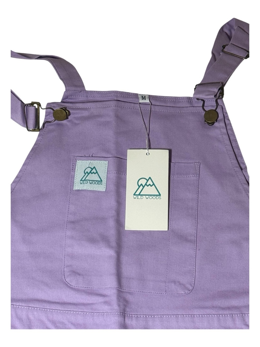 Wild Woods Lilac Overalls, M